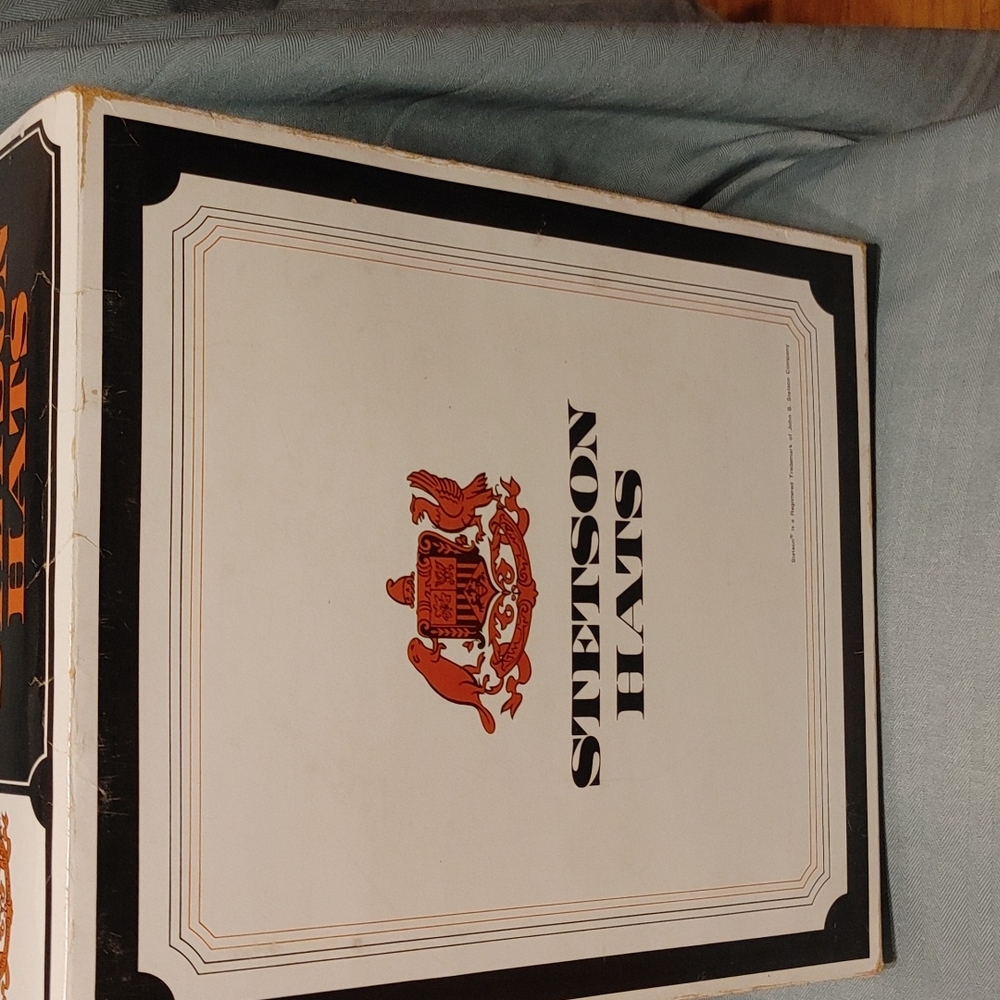 ๐ฉ Vintage Stetson Hat/ & Box - Picture 12 of 13